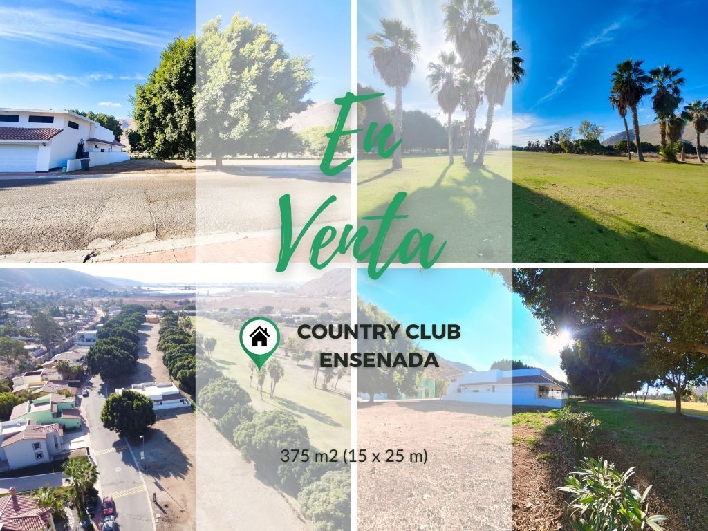 Terreno vendido en Country Club Ensenada, Zona Costa