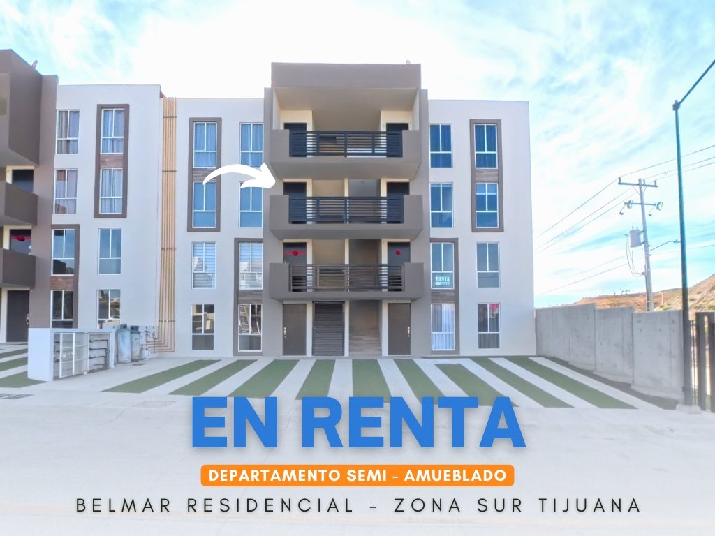 Departamento rentado en Belmar Residencial, Zona Sur