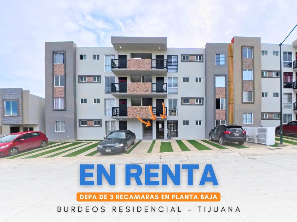 Departamento rentado en Burdeos Residencial, Zona Sur