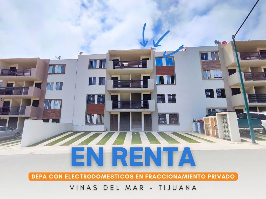 Departamento rentado en Viñas del Mar, Zona Sur