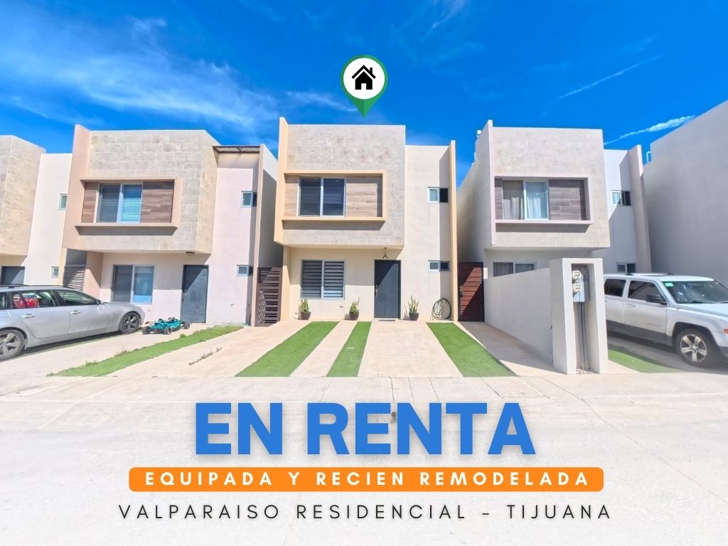 Casa en Renta en Tijuana - Valparaiso Residencial - Zona Sur Tijuana (1)