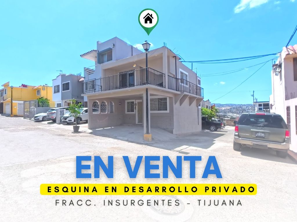 Casa en Venta - Fraccionamiento Insurgentes Tijuana - Casas en venta Tijuana (1)