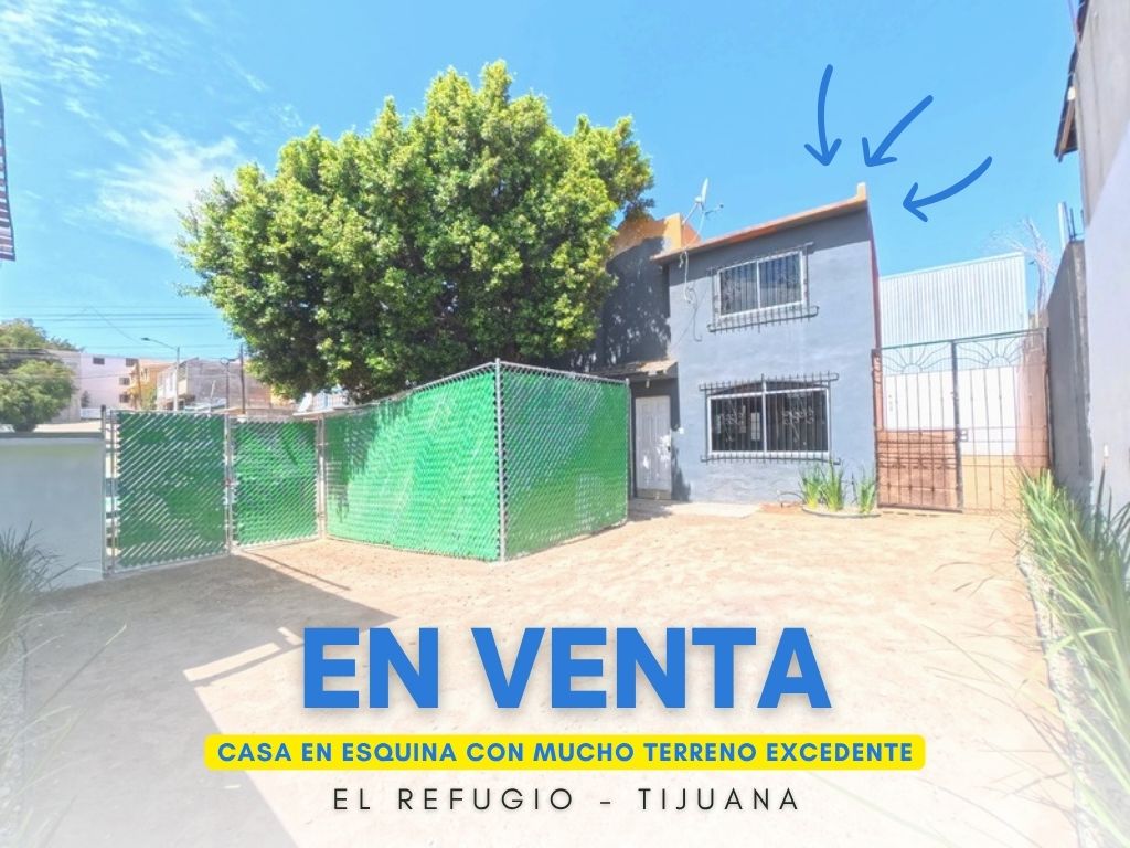 Casa en venta en El Refugio, Tijuana - fachada Casa en venta en El Refugio, Tijuana - fachada