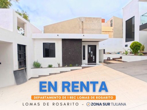Departamento en renta en Lomas de Rosarito, Tijuana - fachada