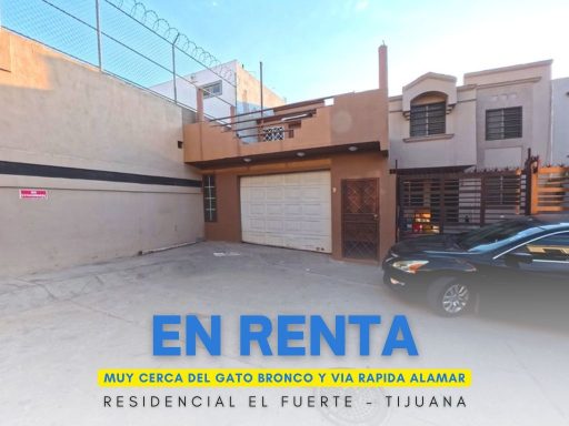 Casa en renta en El Fuerte, Tijuana - fachada