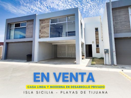 Casa en venta en Isla Sicilia, Playas de Tijuana - fachada