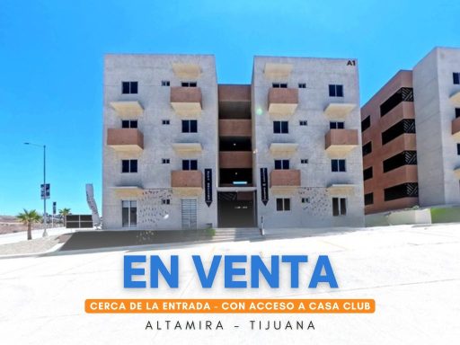 Departamento en venta - Altamira Plus - Zona Sur Tijuana - fachada